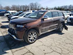 Salvage cars for sale at Kansas City, KS auction: 2014 Jeep Grand Cherokee Summit