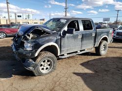 Salvage cars for sale from Copart Colorado Springs, CO: 2006 Ford F150 Supercrew