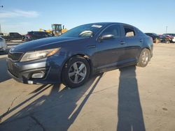 Salvage cars for sale from Copart Wilmer, TX: 2015 KIA Optima LX