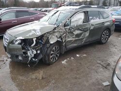 Salvage cars for sale at North Billerica, MA auction: 2016 Subaru Outback 2.5I Limited