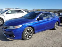 Salvage cars for sale at Las Vegas, NV auction: 2016 Honda Accord LX-S