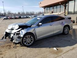 Salvage cars for sale from Copart Fort Wayne, IN: 2017 Chevrolet Malibu LT