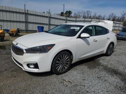 KIA Cadenza salvage cars for sale: 2017 KIA Cadenza Premium