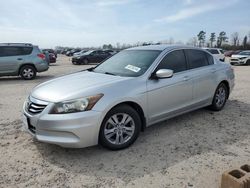 Salvage cars for sale from Copart Houston, TX: 2011 Honda Accord LXP