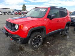 Jeep salvage cars for sale: 2015 Jeep Renegade Trailhawk