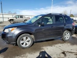 Salvage cars for sale at Littleton, CO auction: 2015 Subaru Forester 2.5I Premium