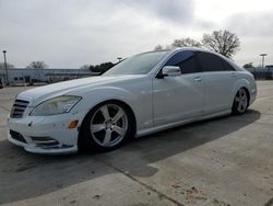 Salvage cars for sale at Sacramento, CA auction: 2007 Mercedes-Benz S 550
