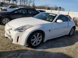 Salvage cars for sale at Spartanburg, SC auction: 2004 Nissan 350Z Coupe