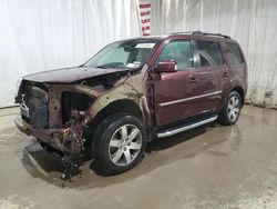 Salvage cars for sale at Central Square, NY auction: 2014 Honda Pilot Touring