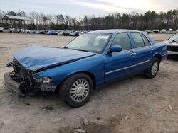 Mercury Grmarquis salvage cars for sale: 2003 Mercury Grand Marquis GS