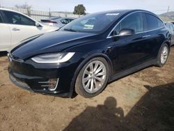 Salvage cars for sale from Copart San Martin, CA: 2021 Tesla Model X