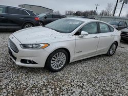 Salvage cars for sale at Wayland, MI auction: 2015 Ford Fusion SE Hybrid
