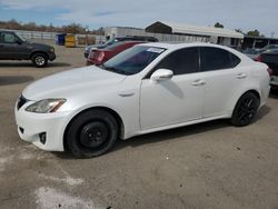 Salvage cars for sale from Copart Fresno, CA: 2012 Lexus IS 250