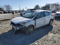 Salvage cars for sale from Copart Mebane, NC: 2018 Ford Focus SE