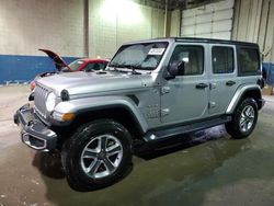 Jeep salvage cars for sale: 2018 Jeep Wrangler Unlimited Sahara