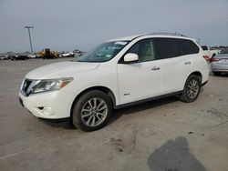 Vehiculos salvage en venta de Copart Wilmer, TX: 2014 Nissan Pathfinder SV Hybrid