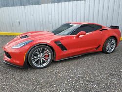 Salvage cars for sale from Copart Greenwell Springs, LA: 2017 Chevrolet Corvette Z06 2LZ