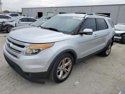 Salvage cars for sale at Jacksonville, FL auction: 2013 Ford Explorer Limited
