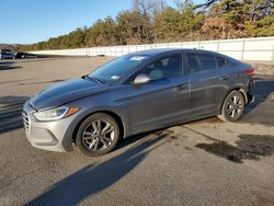Salvage cars for sale at Brookhaven, NY auction: 2018 Hyundai Elantra SEL