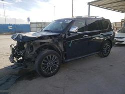 Salvage cars for sale from Copart Anthony, TX: 2023 Nissan Armada Platinum