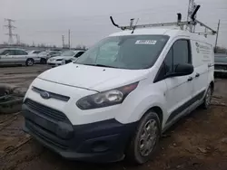 Salvage trucks for sale at Elgin, IL auction: 2017 Ford Transit Connect XL