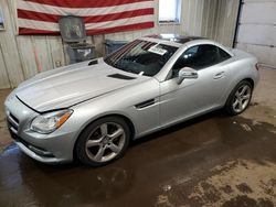 Salvage cars for sale at Lyman, ME auction: 2015 Mercedes-Benz SLK 250