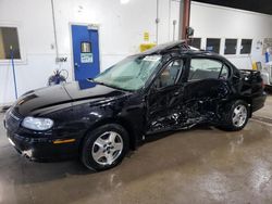 Chevrolet Malibu salvage cars for sale: 2002 Chevrolet Malibu LS