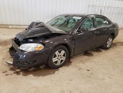 Salvage cars for sale from Copart Lansing, MI: 2008 Chevrolet Impala LS