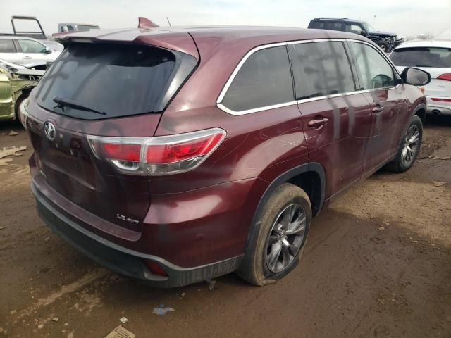 2015 Toyota Highlander LE