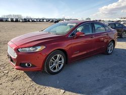 Salvage cars for sale at Earlington, KY auction: 2016 Ford Fusion Titanium HEV