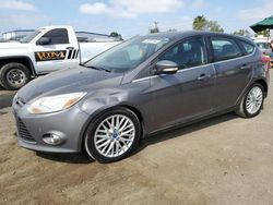 Salvage cars for sale from Copart San Diego, CA: 2012 Ford Focus SEL