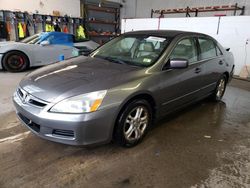 Honda Accord EX salvage cars for sale: 2006 Honda Accord EX