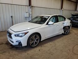 Infiniti salvage cars for sale: 2021 Infiniti Q50 Sensory