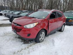 Salvage cars for sale from Copart Candia, NH: 2011 Hyundai Tucson GLS