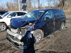 Salvage cars for sale at Marlboro, NY auction: 2021 Toyota Sienna XLE