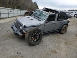 Salvage cars for sale at Shreveport, LA auction: 2020 Jeep Wrangler Unlimited Sport