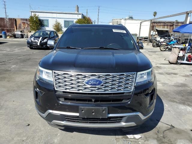 2018 Ford Explorer Platinum