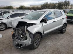 Ford Ecosport S Vehiculos salvage en venta: 2018 Ford Ecosport S