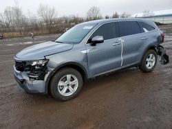 Salvage cars for sale at Columbia Station, OH auction: 2022 KIA Sorento LX
