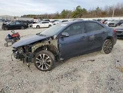Salvage cars for sale at Memphis, TN auction: 2018 Toyota Corolla L