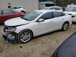 Chevrolet salvage cars for sale: 2017 Chevrolet Malibu LT