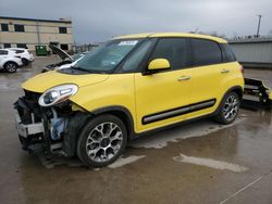 Salvage cars for sale from Copart Wilmer, TX: 2014 Fiat 500L Trekking