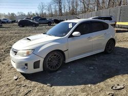 Subaru WRX salvage cars for sale: 2012 Subaru Impreza WRX