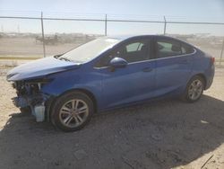 Salvage cars for sale at Houston, TX auction: 2017 Chevrolet Cruze LT