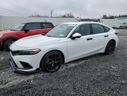 Salvage cars for sale at Albany, NY auction: 2022 Honda Civic Sport Touring