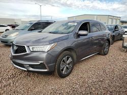 Salvage cars for sale from Copart Phoenix, AZ: 2018 Acura MDX