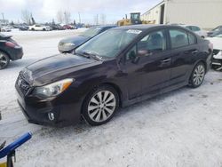 Salvage cars for sale from Copart Rocky View County, AB: 2012 Subaru Impreza Limited