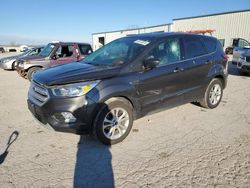 Salvage cars for sale from Copart Kansas City, KS: 2019 Ford Escape SE