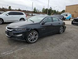 Salvage cars for sale from Copart Gaston, SC: 2021 Chevrolet Malibu LT