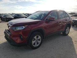 Salvage cars for sale at San Antonio, TX auction: 2021 Toyota Rav4 XLE